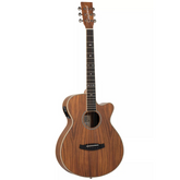 Tanglewood Winterleaf TW5CEOV Cutaway Semi-Acoustic Guitar – Natural